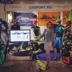JetSurf Russia на Moscow Boat show 2018